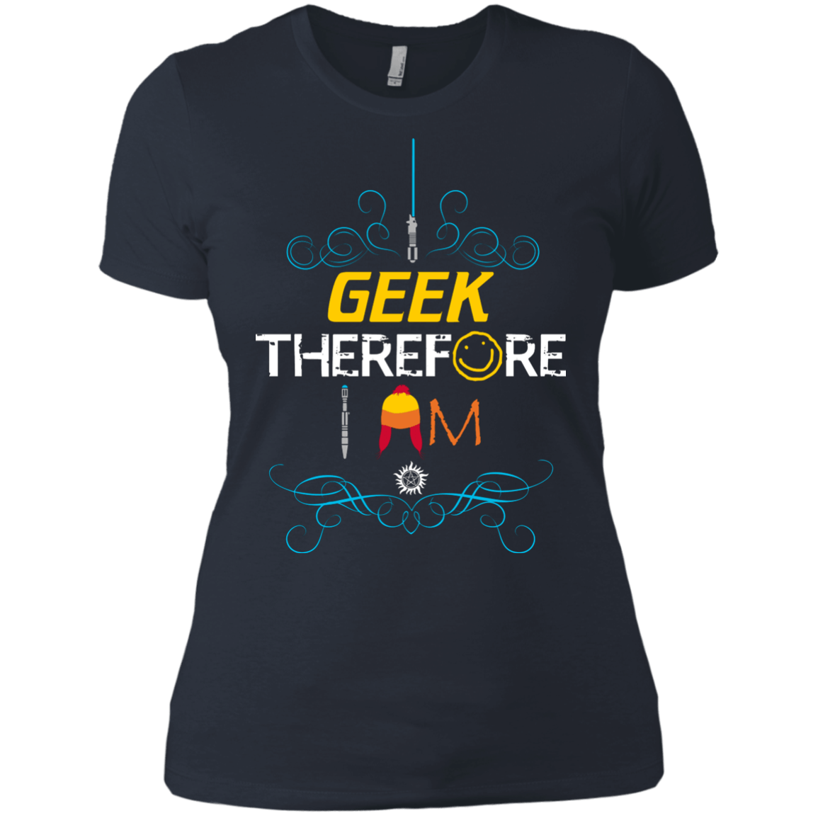 T-Shirts Indigo / X-Small I GEEK vol 2 Women's Premium T-Shirt