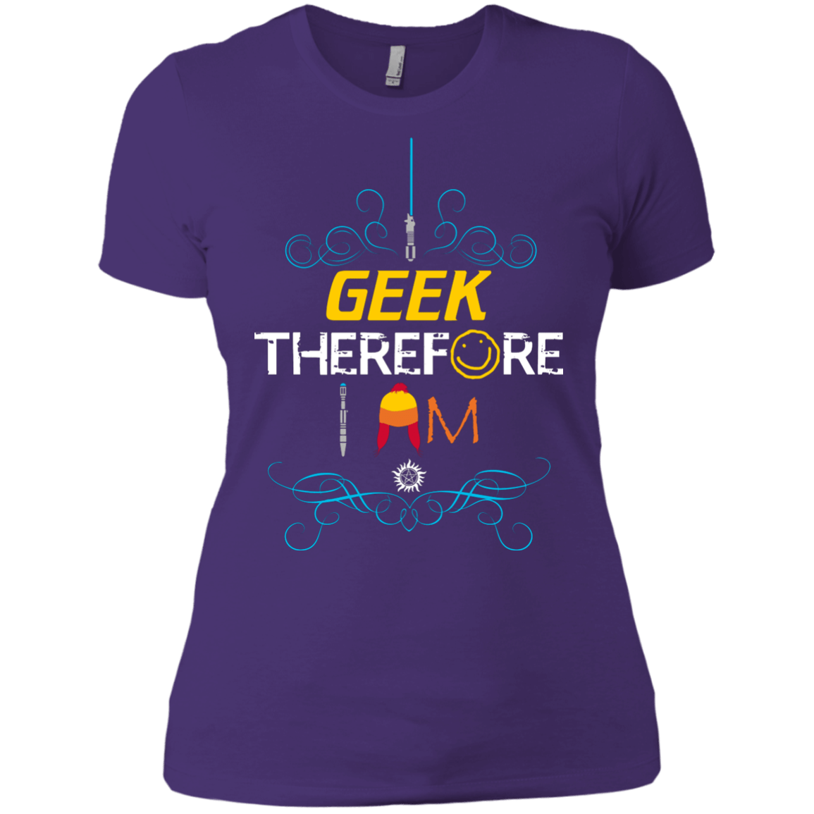 T-Shirts Purple / X-Small I GEEK vol 2 Women's Premium T-Shirt