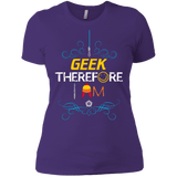 T-Shirts Purple / X-Small I GEEK vol 2 Women's Premium T-Shirt