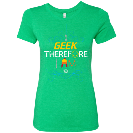 T-Shirts Envy / Small I GEEK vol 2 Women's Triblend T-Shirt