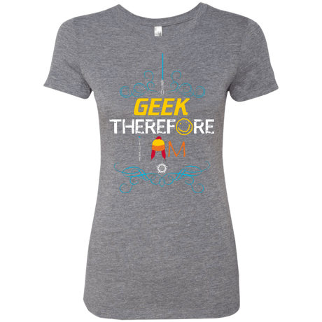 T-Shirts Premium Heather / Small I GEEK vol 2 Women's Triblend T-Shirt