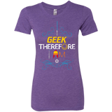 T-Shirts Purple Rush / Small I GEEK vol 2 Women's Triblend T-Shirt