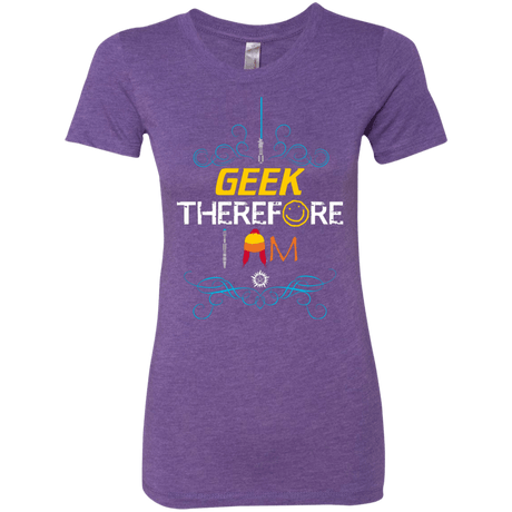 T-Shirts Purple Rush / Small I GEEK vol 2 Women's Triblend T-Shirt