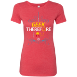 T-Shirts Vintage Red / Small I GEEK vol 2 Women's Triblend T-Shirt