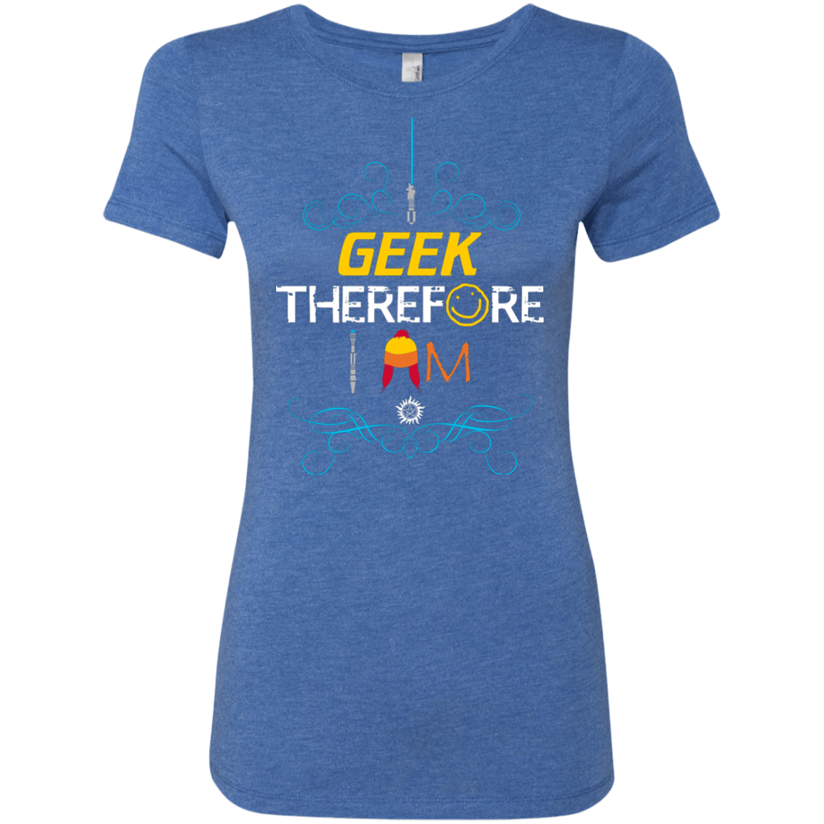 T-Shirts Vintage Royal / Small I GEEK vol 2 Women's Triblend T-Shirt