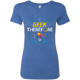 T-Shirts Vintage Royal / Small I GEEK vol 2 Women's Triblend T-Shirt
