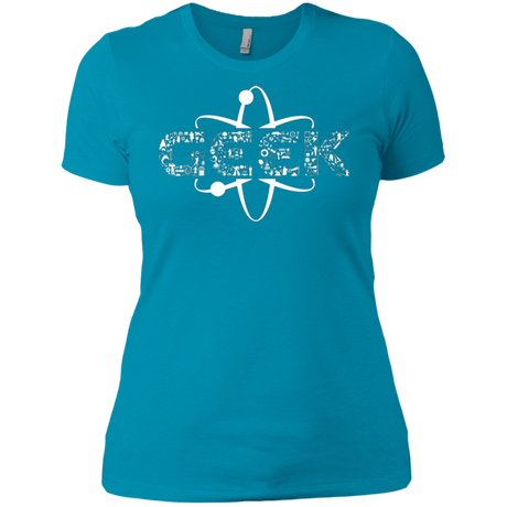 T-Shirts Turquoise / X-Small I Geek Women's Premium T-Shirt