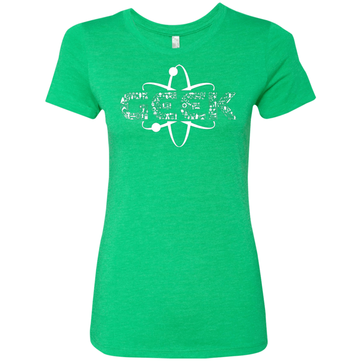 T-Shirts Envy / Small I Geek Women's Triblend T-Shirt