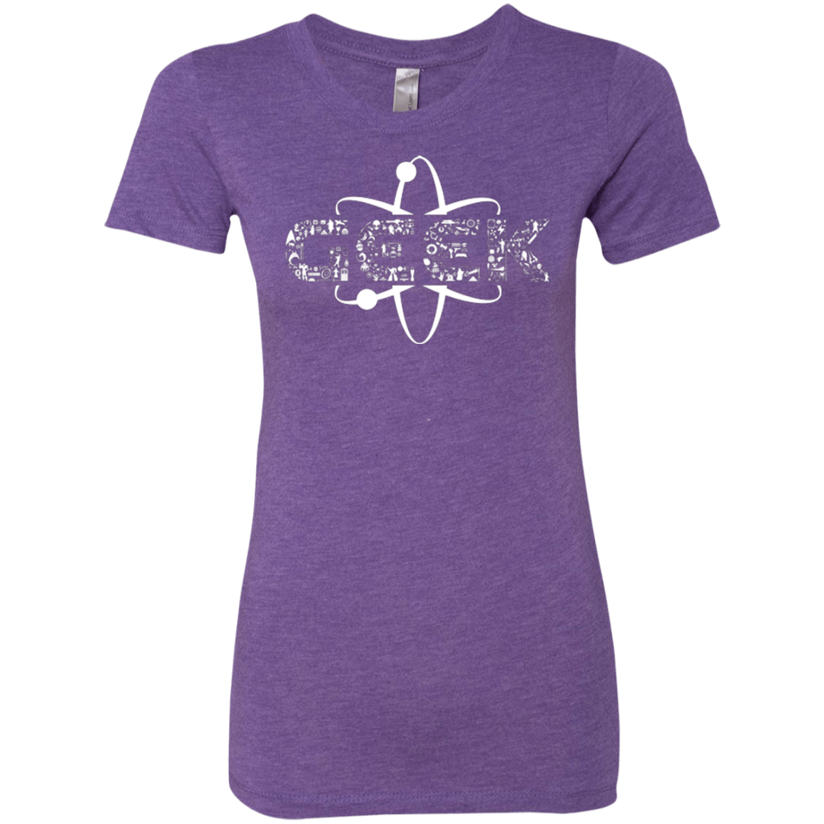 T-Shirts Purple Rush / Small I Geek Women's Triblend T-Shirt