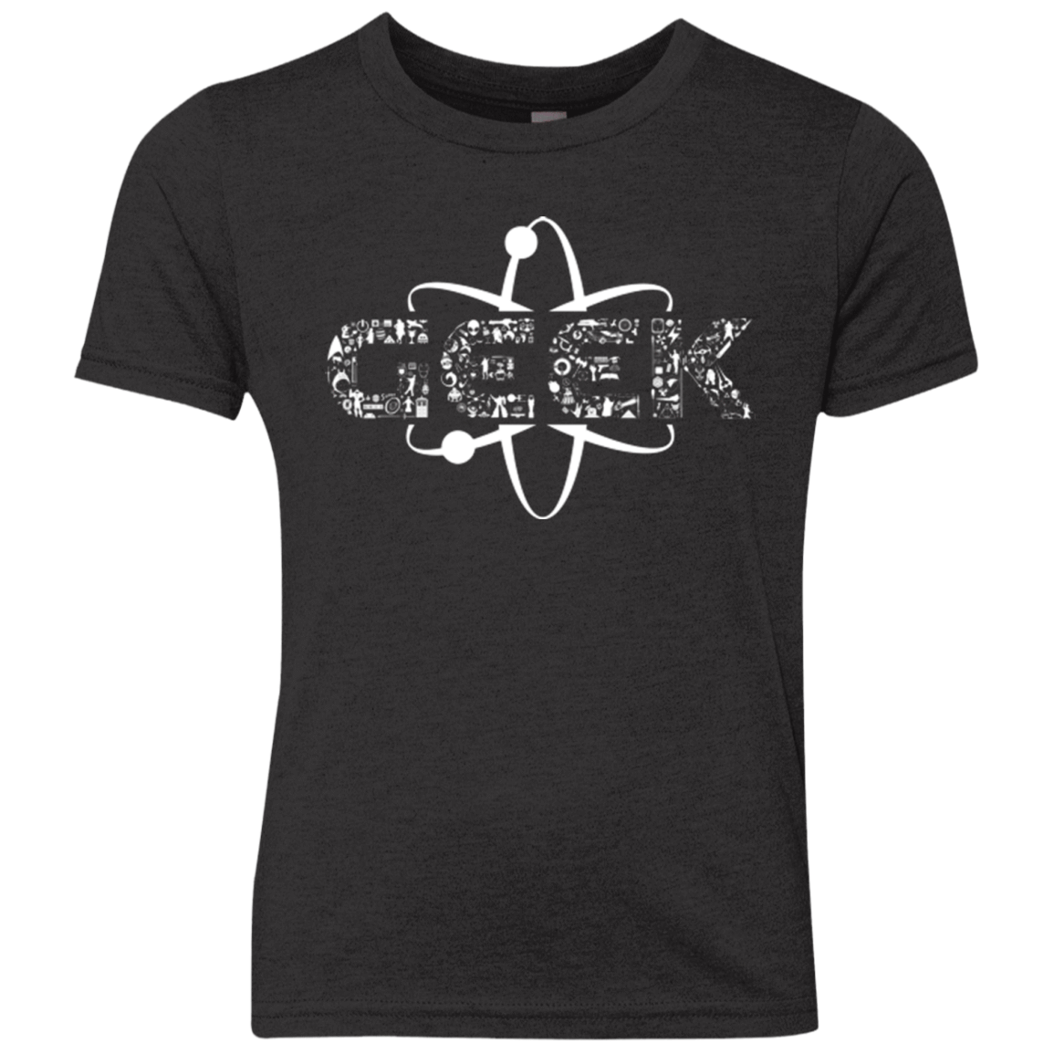 T-Shirts Vintage Black / YXS I Geek Youth Triblend T-Shirt