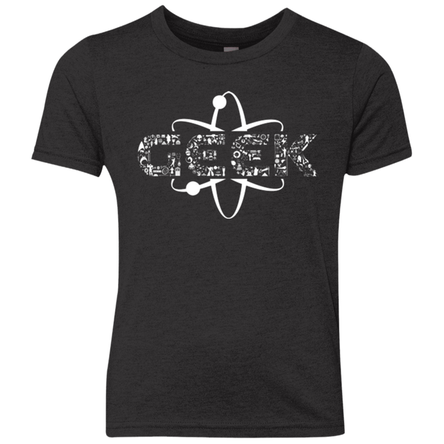T-Shirts Vintage Black / YXS I Geek Youth Triblend T-Shirt
