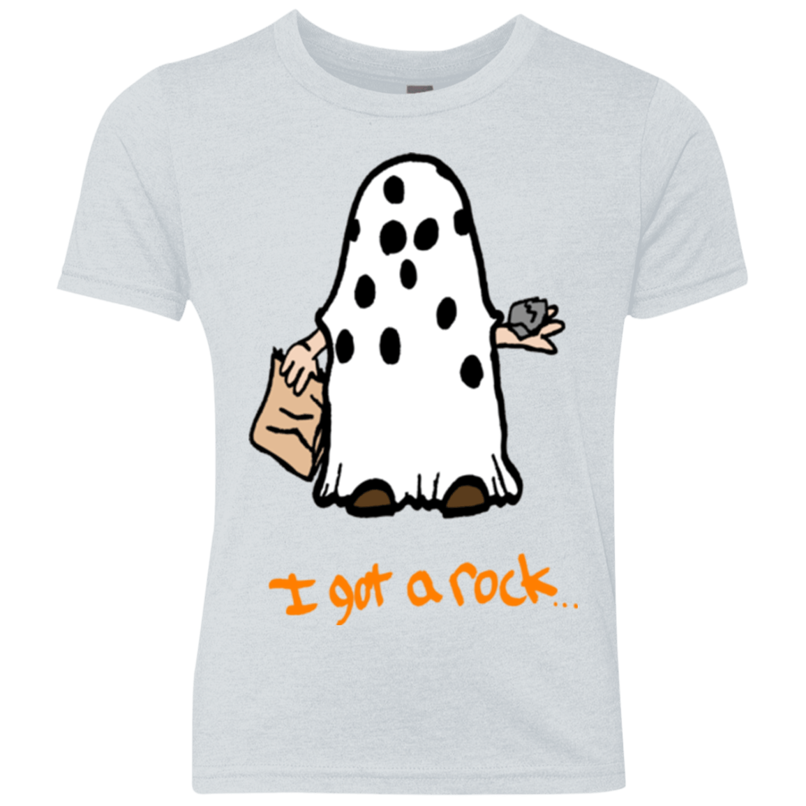 T-Shirts Heather White / YXS I got A rock Youth Triblend T-Shirt