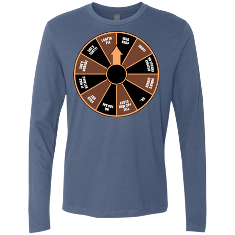 T-Shirts Indigo / Small I Gotta Pee Men's Premium Long Sleeve