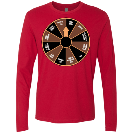 T-Shirts Red / Small I Gotta Pee Men's Premium Long Sleeve