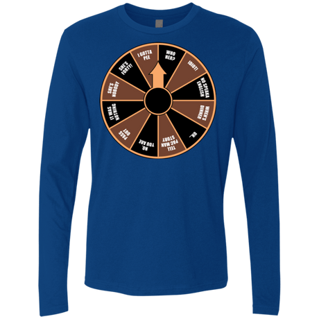 T-Shirts Royal / Small I Gotta Pee Men's Premium Long Sleeve