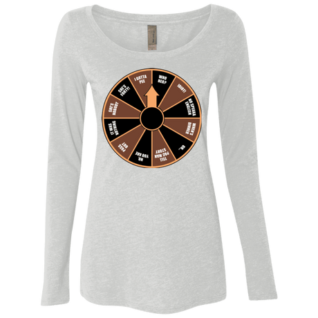 T-Shirts Heather White / Small I Gotta Pee Women's Triblend Long Sleeve Shirt
