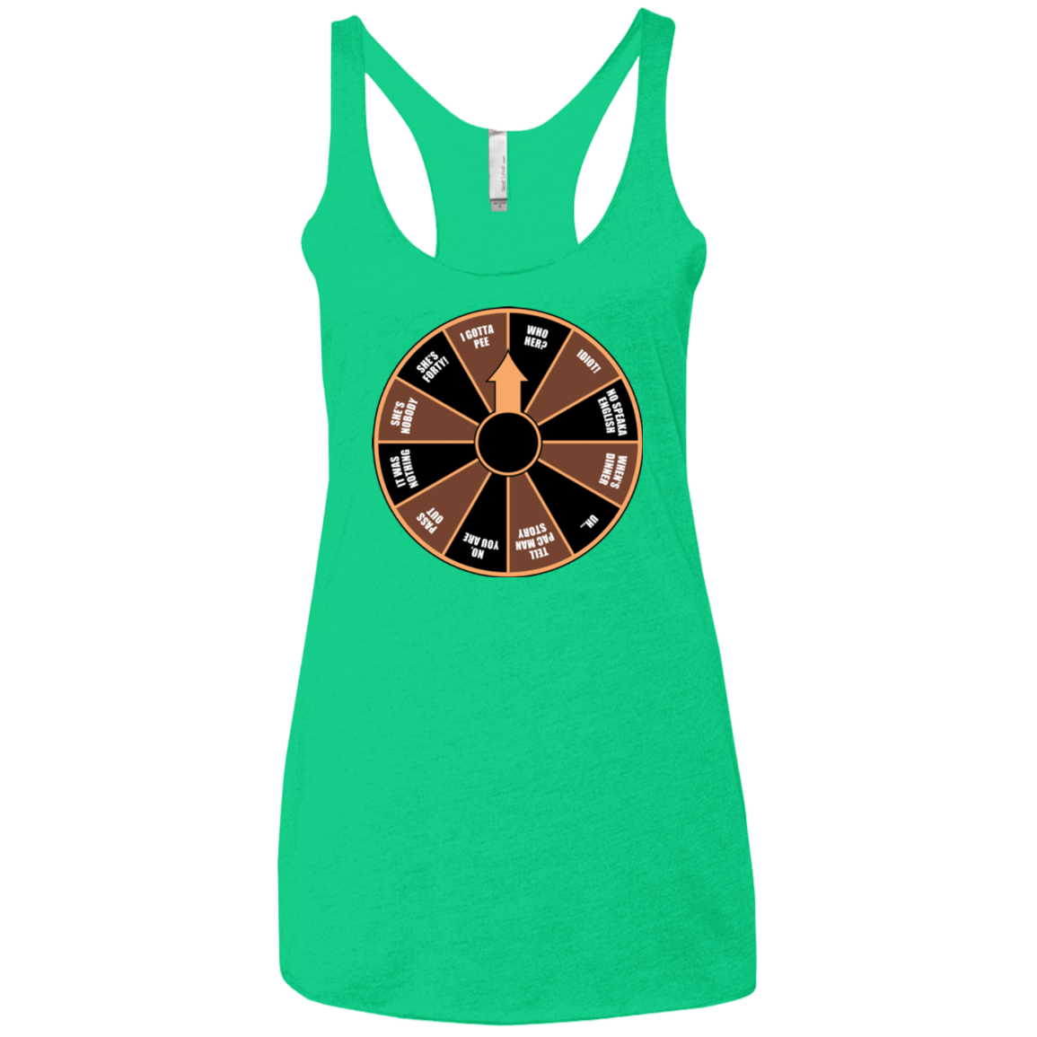 T-Shirts Envy / X-Small I Gotta Pee Women's Triblend Racerback Tank