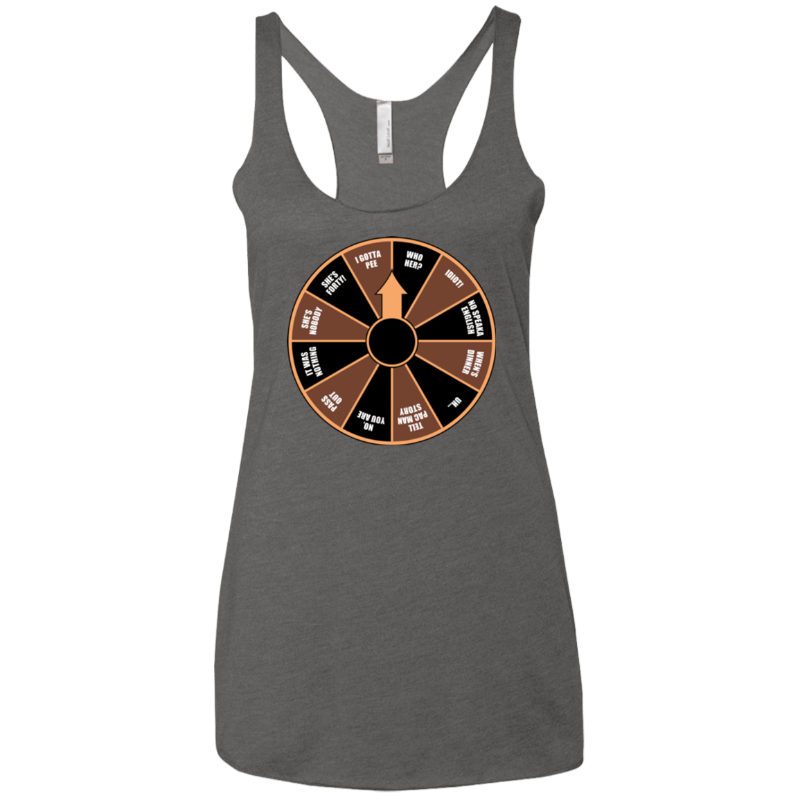 T-Shirts Premium Heather / X-Small I Gotta Pee Women's Triblend Racerback Tank