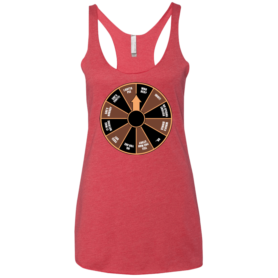 T-Shirts Vintage Red / X-Small I Gotta Pee Women's Triblend Racerback Tank