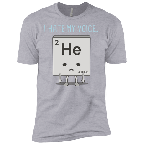 T-Shirts Heather Grey / YXS I Hate My Voice Boys Premium T-Shirt