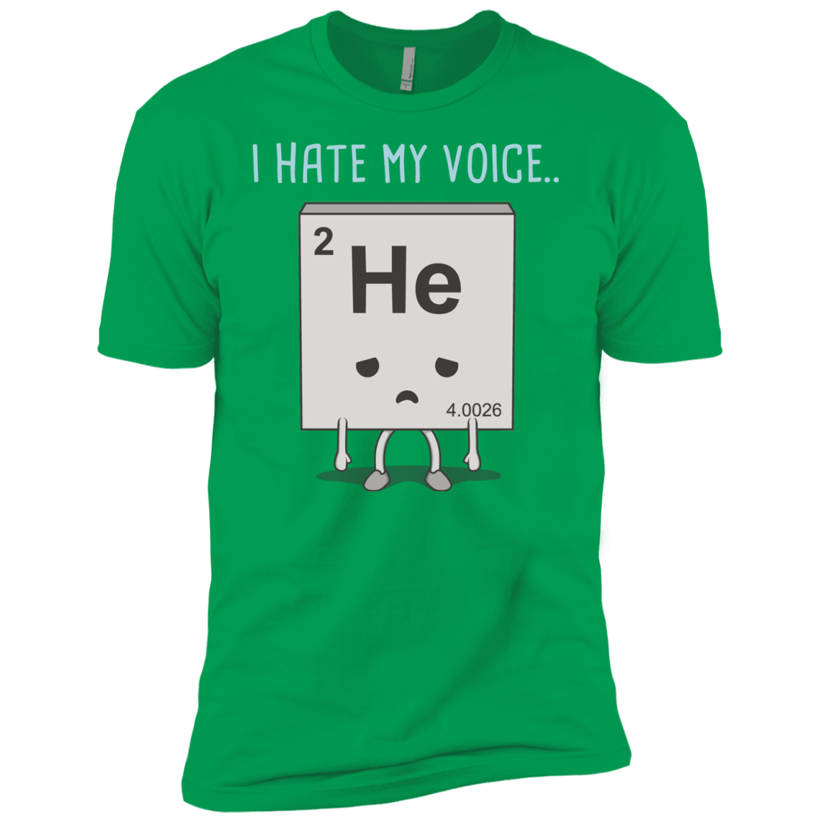T-Shirts Kelly Green / YXS I Hate My Voice Boys Premium T-Shirt