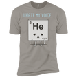 T-Shirts Light Grey / YXS I Hate My Voice Boys Premium T-Shirt