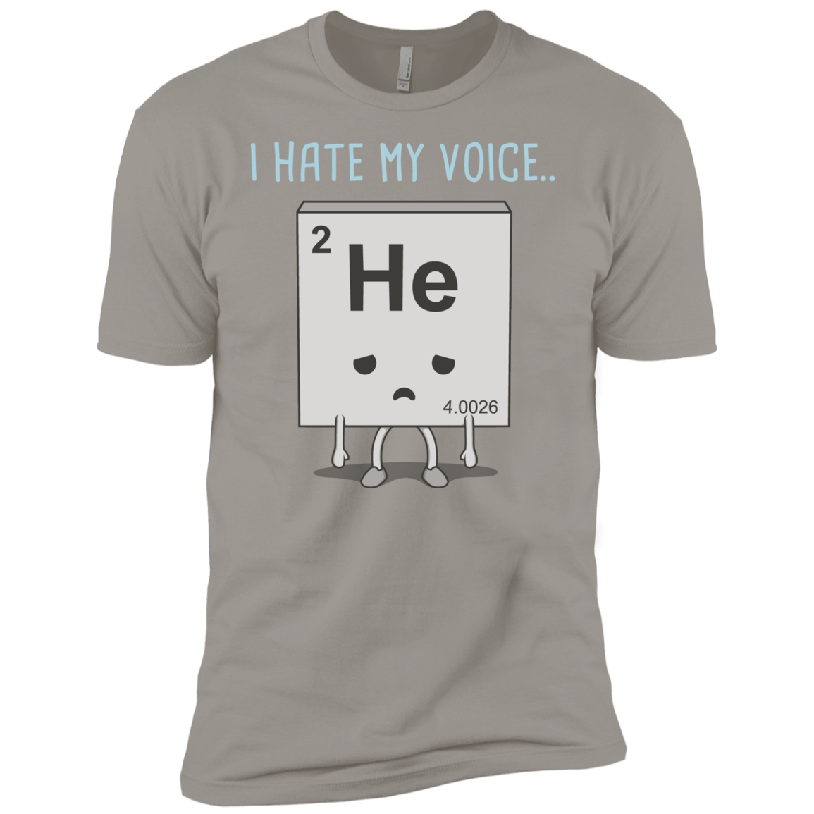 T-Shirts Light Grey / YXS I Hate My Voice Boys Premium T-Shirt