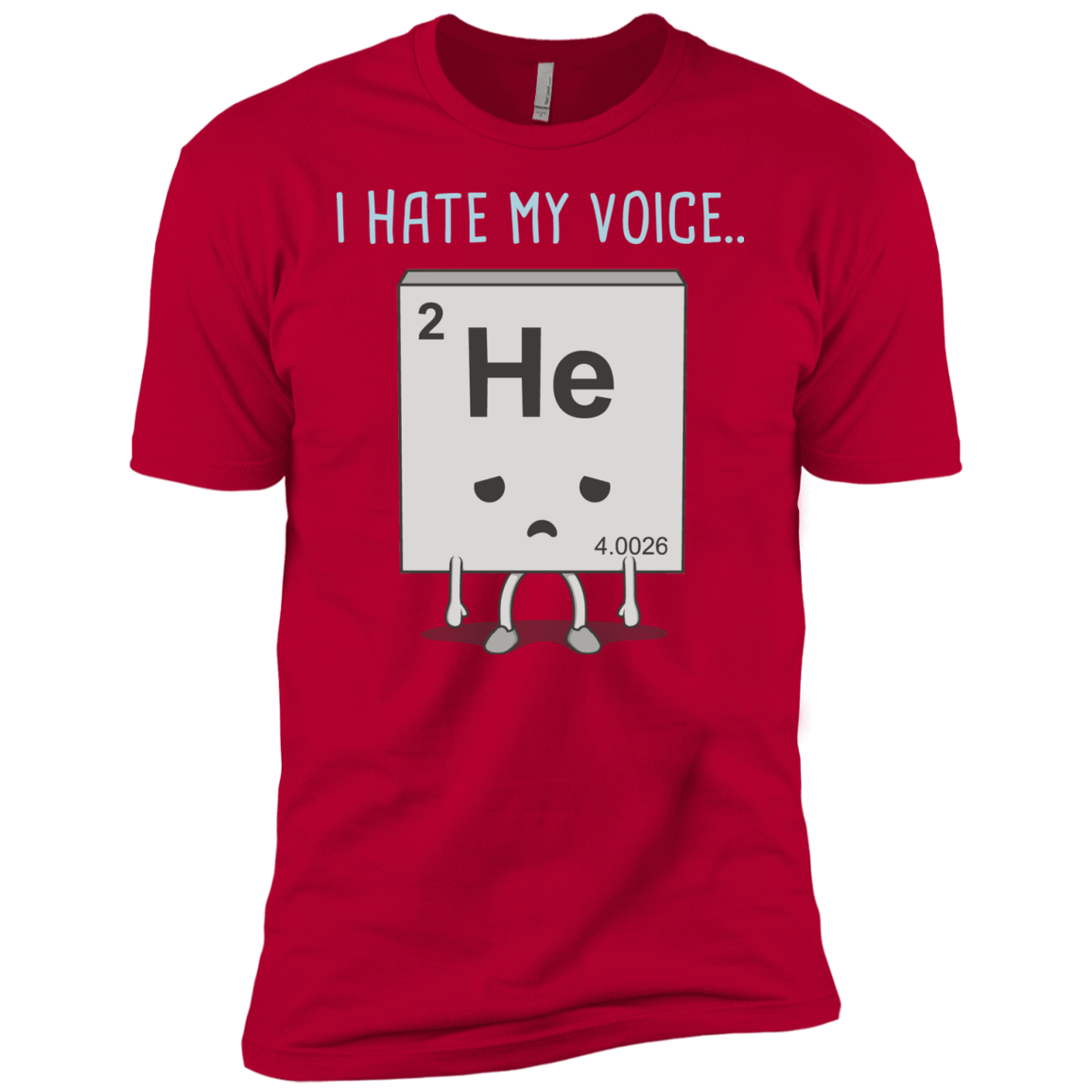 T-Shirts Red / YXS I Hate My Voice Boys Premium T-Shirt
