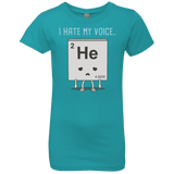 T-Shirts Tahiti Blue / YXS I Hate My Voice Girls Premium T-Shirt