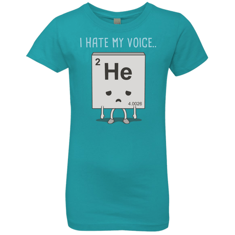 T-Shirts Tahiti Blue / YXS I Hate My Voice Girls Premium T-Shirt