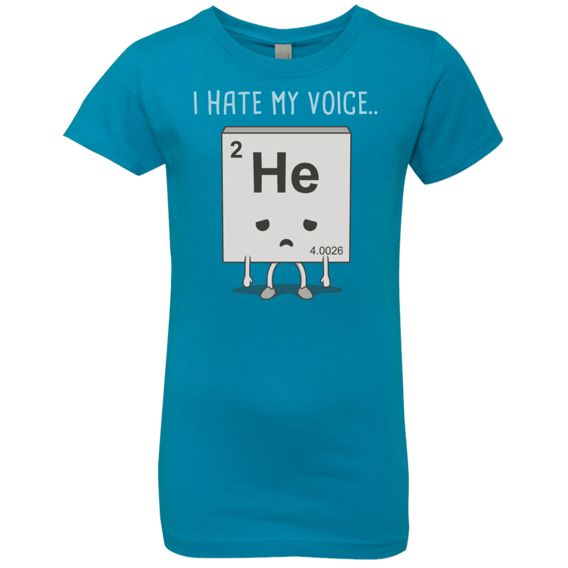 T-Shirts Turquoise / YXS I Hate My Voice Girls Premium T-Shirt