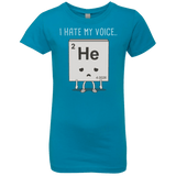 T-Shirts Turquoise / YXS I Hate My Voice Girls Premium T-Shirt