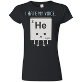 T-Shirts Black / S I Hate My Voice Junior Slimmer-Fit T-Shirt