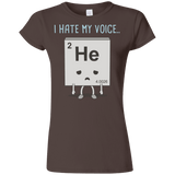 T-Shirts Dark Chocolate / S I Hate My Voice Junior Slimmer-Fit T-Shirt