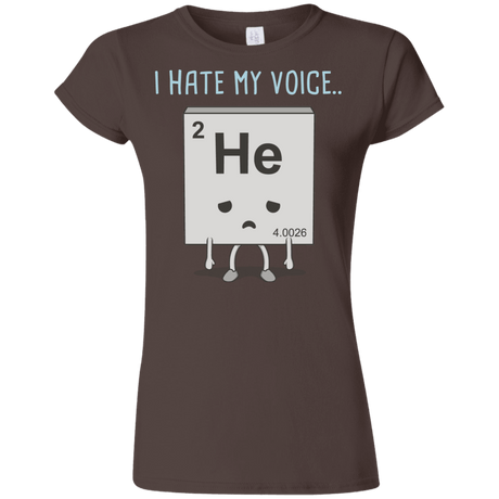 T-Shirts Dark Chocolate / S I Hate My Voice Junior Slimmer-Fit T-Shirt