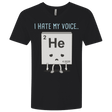 T-Shirts Black / X-Small I Hate My Voice Men's Premium V-Neck