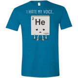 T-Shirts Antique Sapphire / S I Hate My Voice Men's Semi-Fitted Softstyle