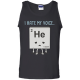 T-Shirts Black / S I Hate My Voice Men's Tank Top