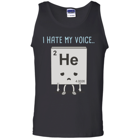 T-Shirts Black / S I Hate My Voice Men's Tank Top