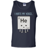 T-Shirts Navy / S I Hate My Voice Men's Tank Top