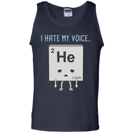 T-Shirts Navy / S I Hate My Voice Men's Tank Top