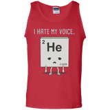 T-Shirts Red / S I Hate My Voice Men's Tank Top