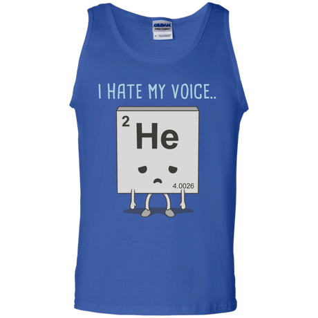 T-Shirts Royal / S I Hate My Voice Men's Tank Top