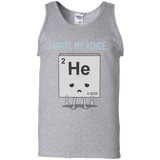 T-Shirts Sport Grey / S I Hate My Voice Men's Tank Top