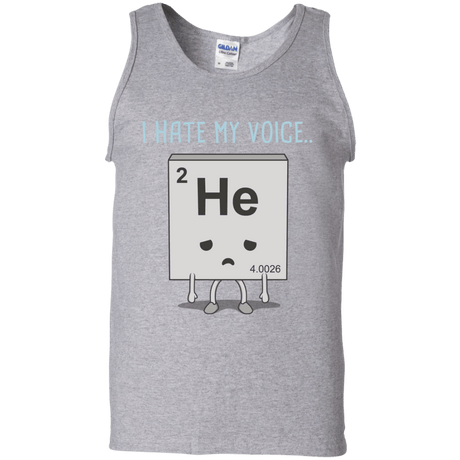 T-Shirts Sport Grey / S I Hate My Voice Men's Tank Top