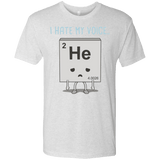 T-Shirts Heather White / S I Hate My Voice Men's Triblend T-Shirt