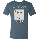 T-Shirts Indigo / S I Hate My Voice Men's Triblend T-Shirt