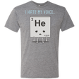 T-Shirts Premium Heather / S I Hate My Voice Men's Triblend T-Shirt