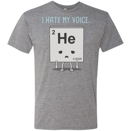 T-Shirts Premium Heather / S I Hate My Voice Men's Triblend T-Shirt
