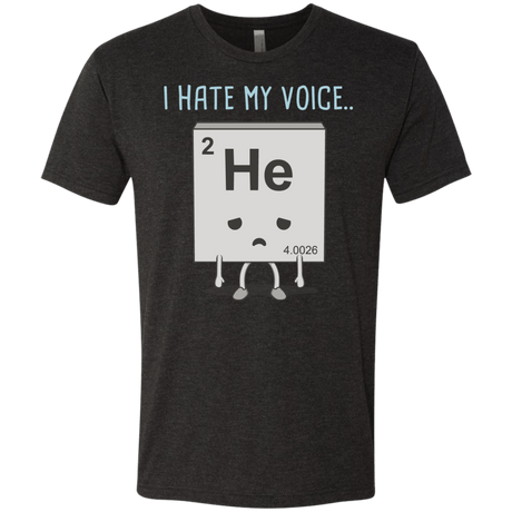 T-Shirts Vintage Black / S I Hate My Voice Men's Triblend T-Shirt